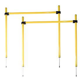 Pet Life Jumping Hurdle Collapsible Agility Dog Trainer Kit