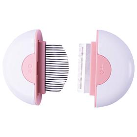Pet Life LYNX 2-in-1 Travel Connecting Grooming Pet Comb and Deshedder