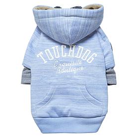 Pet Life Touchdog Hampton Beach Ultra Soft Cotton Dog Hoodie