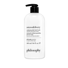 philosophy microdelivery exfoliating daily facial wash 16 oz.
