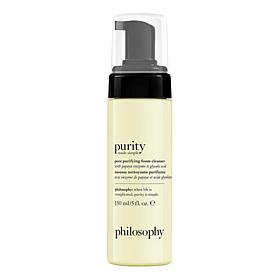 philosophy purity made simple pore purifying foam cleanser 5 oz.