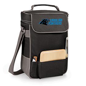 Picnic Time Duet Wine and Cheese Tote-Carolina Panthers