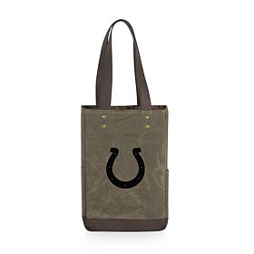 Picnic Time Officially Licensed NFL Green 2Bottle Wine Cooler- Colts 