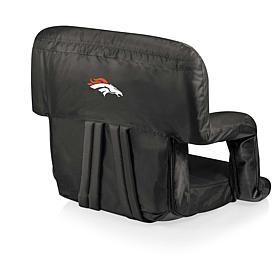 Picnic Time Ventura Folding Chair-Denver Broncos
