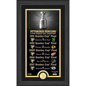 Pittsburgh Penguins "Legacy" Bronze Coin Photo Mint
