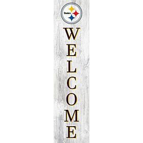 Pittsburgh Steelers 48" Welcome Leaner  