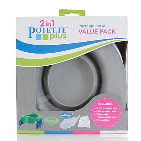Potette by Kalencom Plus Portable Potty Value Pack