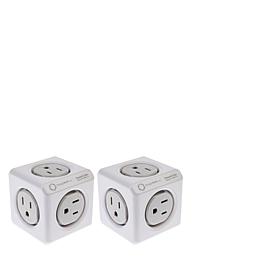 PowerCube 2-pack Modular 5-Socket System