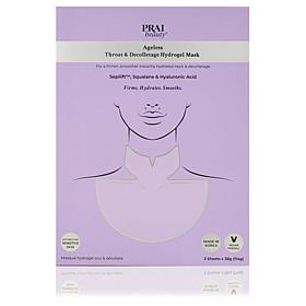 PRAI Beauty AGELESS 3-Pack Throat & Décolletage Hydrogel Masks