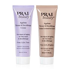 PRAI Beauty Ageless Throat & Decolletage Creme & Intensive Gold+
