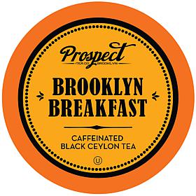 Prospect Tea Black Ceylon Tea Pods for Keurig Brooklyn Breakfast 40-pk
