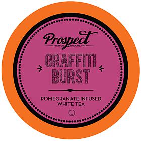 Prospect Tea Pomegranate White Tea Pods for Keurig GraffitiBurst 40-pk