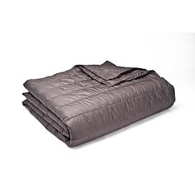 PUFF Indoor/Outdoor Quilted Nylon Water Resistant Blanket, Twin