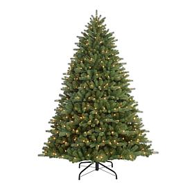 Puleo 7-1/2 ft. Pre-Lit Davidson Fir Premier Artificial Christmas Tree