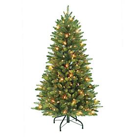 Puleo International 4.5' Pre-lit Slim Westford Spruce Tree 