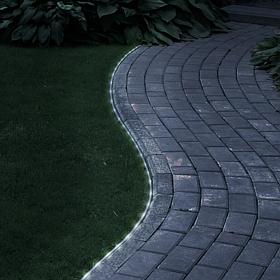 Pure Garden Solar-Powered LED Rope Lights - 32'