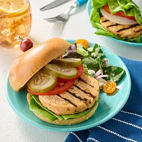 Pureland 4 oz. Original Atlantic Salmon Burger 12pk - 6/8 Auto-Ship®