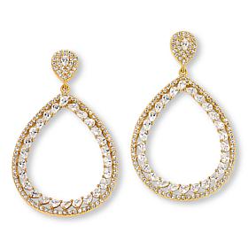Radiance by Absolute™ 2.82ctw Open Teardrop Dangle Earrings