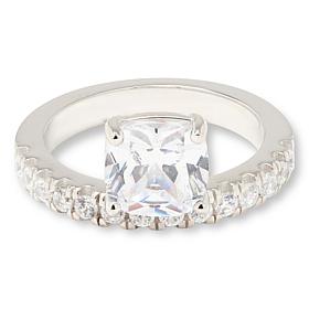 Radiance by Absolute™ 5.84ctw Cushion Cut Floating Ring