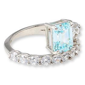 Radiance by Absolute™ 6.20ctw Blue Bypass Ring