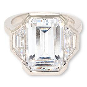 Radiance by Absolute™ Emerald Cut and Baguette Trilogy Ring