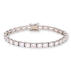 Radiance by Absolute™ Emerald Cut Magic Magnet Clasp Line Bracelet
