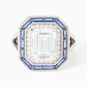 Radiance by Absolute™ Marysol Patton Emerald-Cut Sapphire-Color Ring