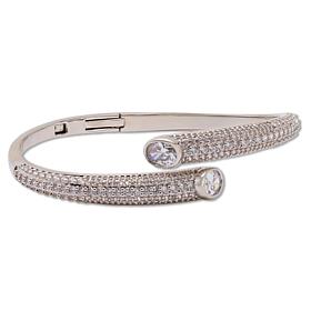 Radiance by Absolute™ Oval Bypass Bangle Bracelet