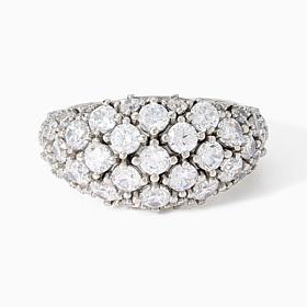 Radiance by Absolute Pave Dome Ring, Sterling Silver