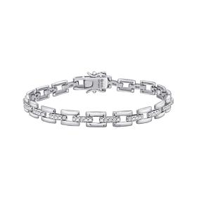 Radiance by Absolute™ Rectangle Link Tennis Bracelet