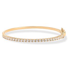 Radiance by Absolute™ Round Magnetic Clasp Tennis Bangle Bracelet