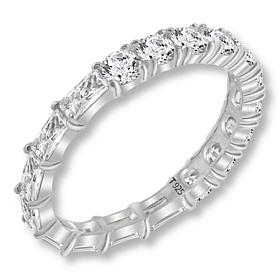 Radiance by Absolute™ Simulated Diamond East-West Mixed Cut Ring