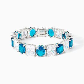 Radiance by Absolute™ White & Blue CZ Tennis Bracelet