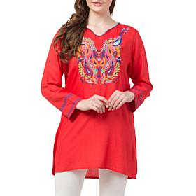 Raj Esha Embroidered Tunic