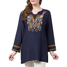 Raj Esha Embroidered Tunic