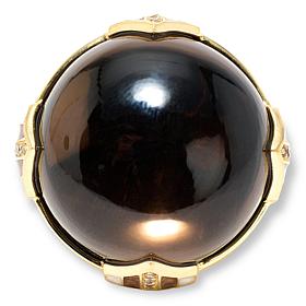 Rarities Smoky Quartz and Champagne Diamond Statement Ring