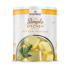 ReadyWise Simple Kitchen Butter Powder - 204 Serving Can