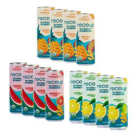 Recoup 12-pack Combo Organic Beverage with Ginger Auto-Ship® 