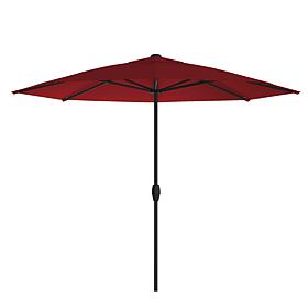 Reflection 9' OneClick Gen2 Red Patio Market Umbrella