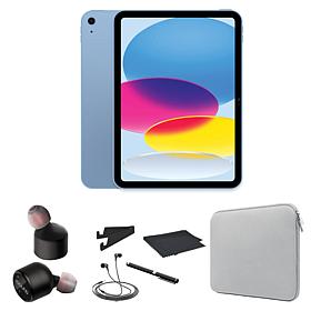 Refurbished Apple iPad 10.9" 10th Gen 256GB Wi-Fi Bundle