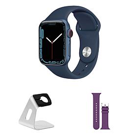 Refurbished Apple Watch Series 7 GPS + Cellular 41mm Bundle