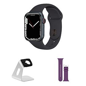 Refurbished Apple Watch Series 7 GPS + Cellular 41mm Bundle