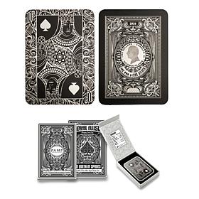 Reverse Proof LE 2000 Solomon Islands Queen of Spades $2 Silver Coin