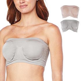 Rhonda Shear 2-pack Bandeau Ahh Bra