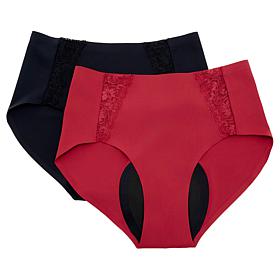 Rhonda Shear 2 Pack Shear Protection Bonded Lace panty