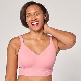 Rhonda Shear Molded Cup Bra with Lace Trim