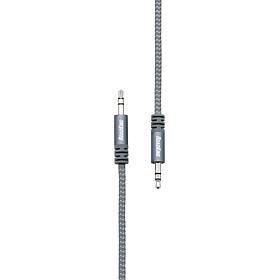 RoadKing 6ft Heavy-Duty Audio Cable, Silver