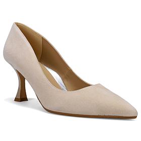 Ron White Cynthia Suede Pump with All-Day Heels® Technology