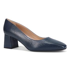 Ron White Lucille Liz Leather Heeled Pump w/ All-Day Heels® Technology