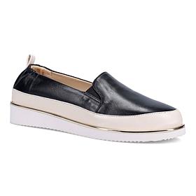 Ron White Nia Ultralight Luxe-Casual Leather Slip-On Sneaker